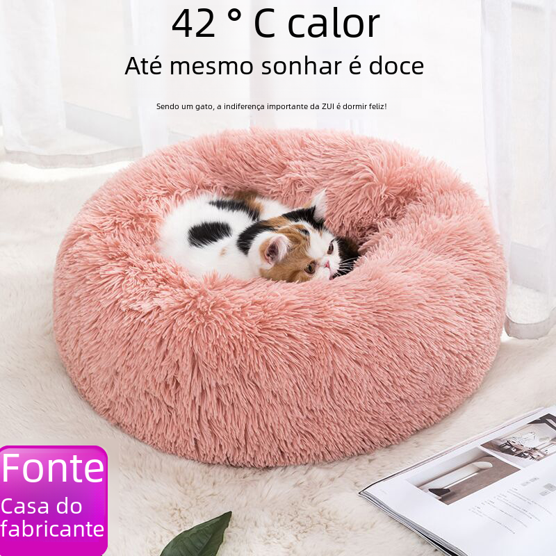 Cozy Comfort Plush Pet Bed
