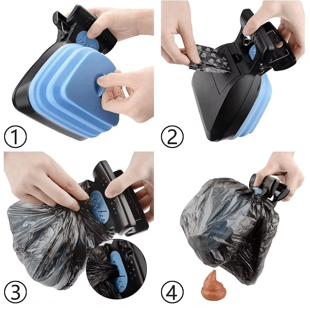 Portable Canine Cleanup Scooper