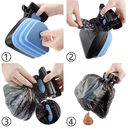 Portable Canine Cleanup Scooper