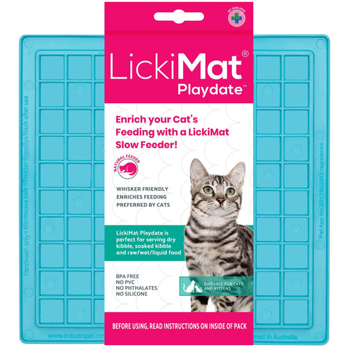 PurrMat Calming Feeder: Anxiety Relief Lick Mat for Cats